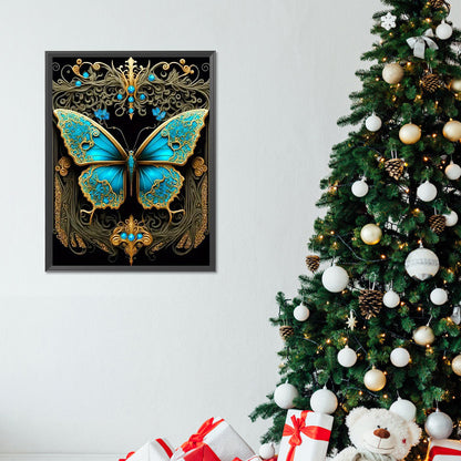 Butterfly - Full Round Drill Diamond Painting 30*40CM