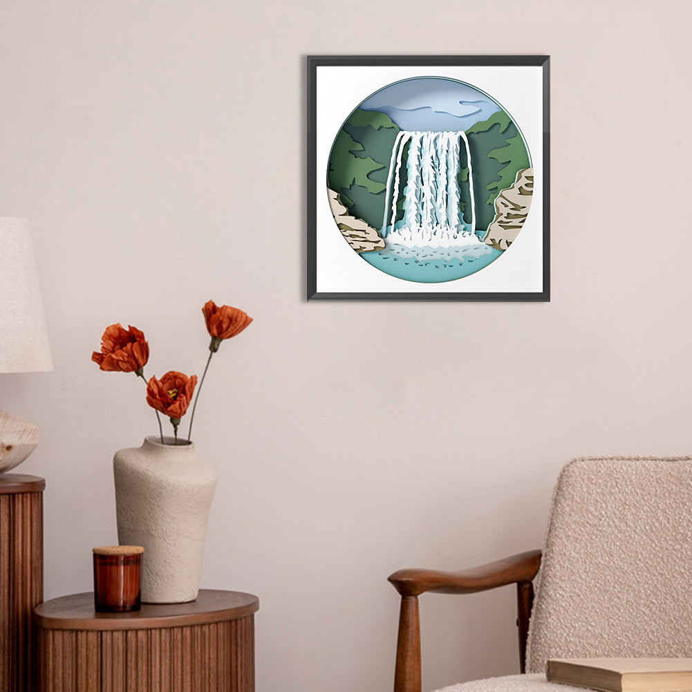 Fall - Full Round Drill Diamond Painting 30*30CM