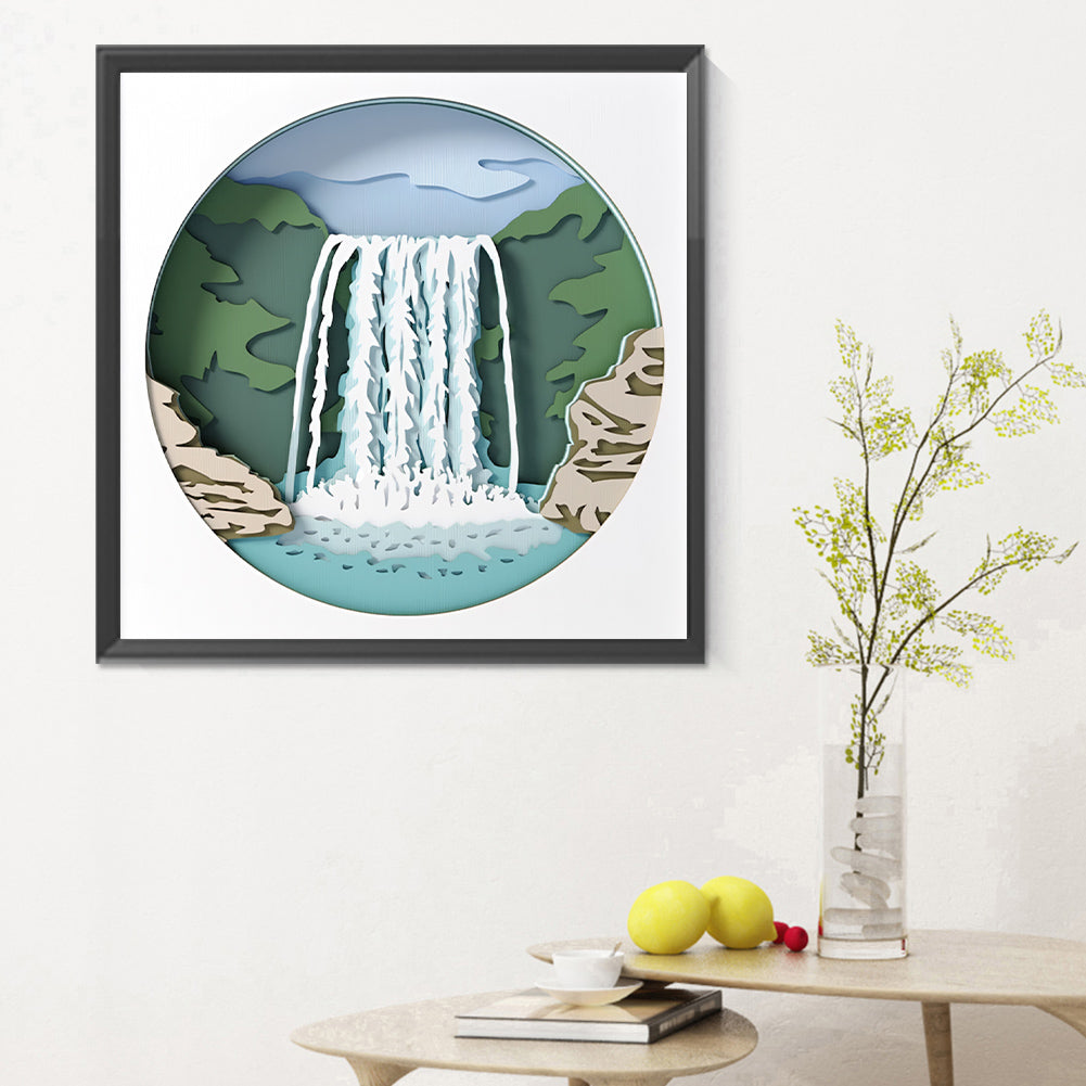 Fall - Full Round Drill Diamond Painting 30*30CM