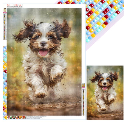 Puppy - Full Square Drill Diamond Painting 50*70CM