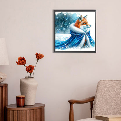 Aurora Fox - Full Round Drill Diamond Painting 30*30CM