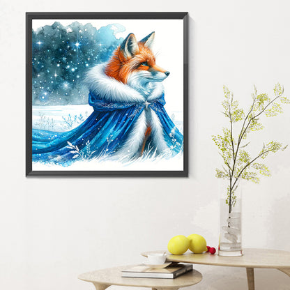 Aurora Fox - Full Round Drill Diamond Painting 30*30CM