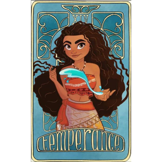 Moana - Full Round Drill Diamond Painting 30*50CM