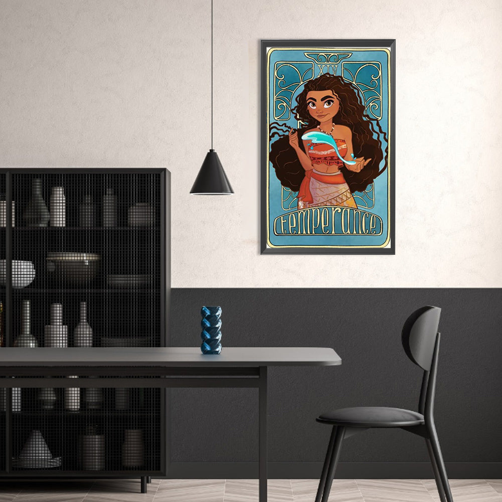Moana - Full Round Drill Diamond Painting 30*50CM