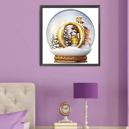 Crystal Ball Letter O - Full Round Drill Diamond Painting 50*50CM