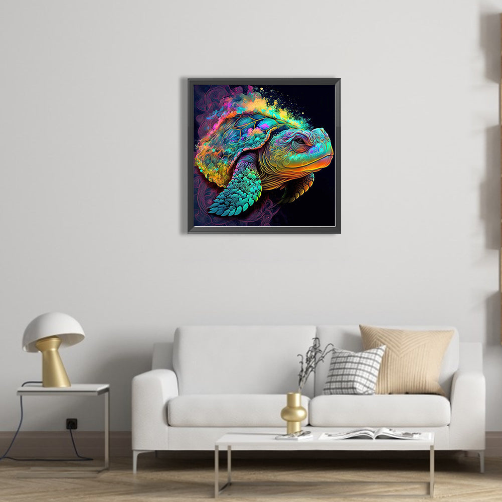 Colorful Sea Turtle - Full Square Drill Diamond Painting 50*50CM