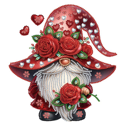 Valentine'S Day Goblin - Special Shaped Drill Diamond Painting 30*30CM