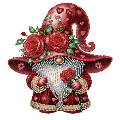 Valentine'S Day Goblin - Special Shaped Drill Diamond Painting 30*30CM