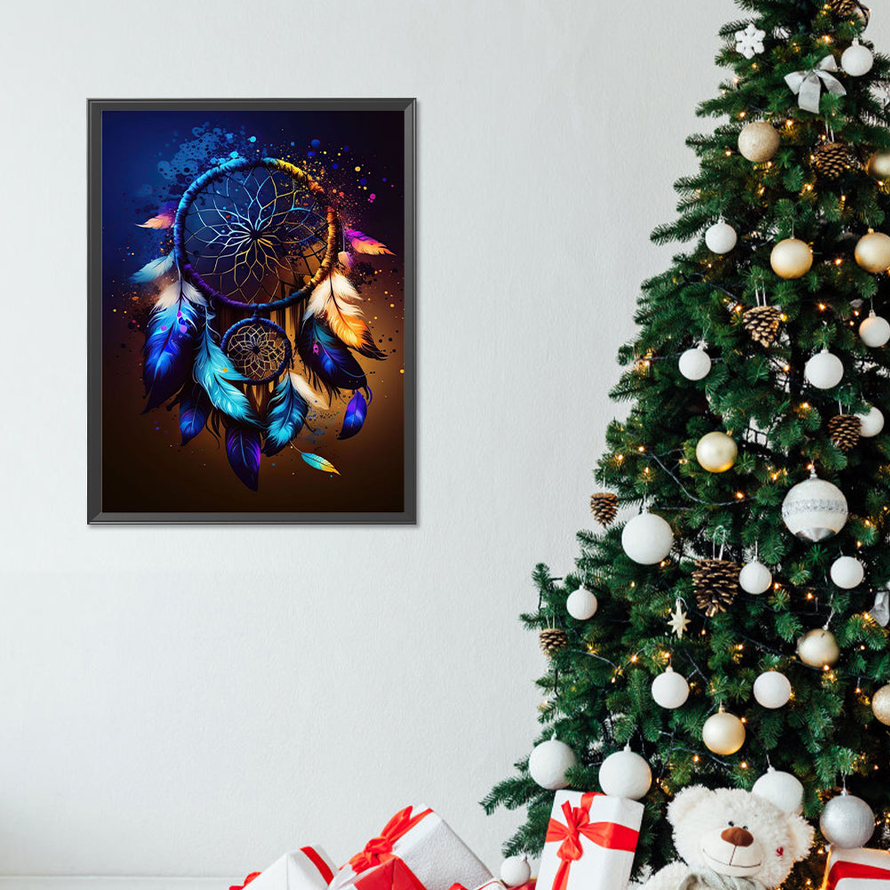 Dreamcatcher - Full Round Drill Diamond Painting 30*40CM