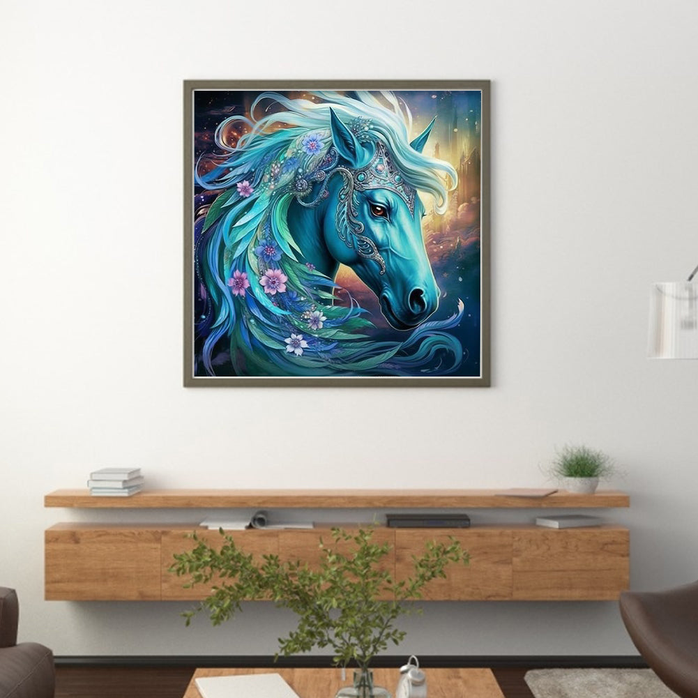 Fantasy Horse - 11CT Stamped Cross Stitch 40*40CM