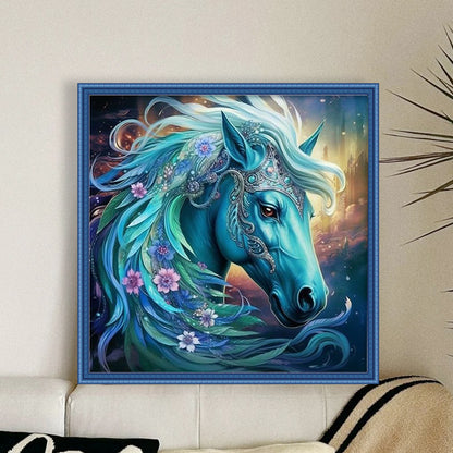 Fantasy Horse - 11CT Stamped Cross Stitch 40*40CM