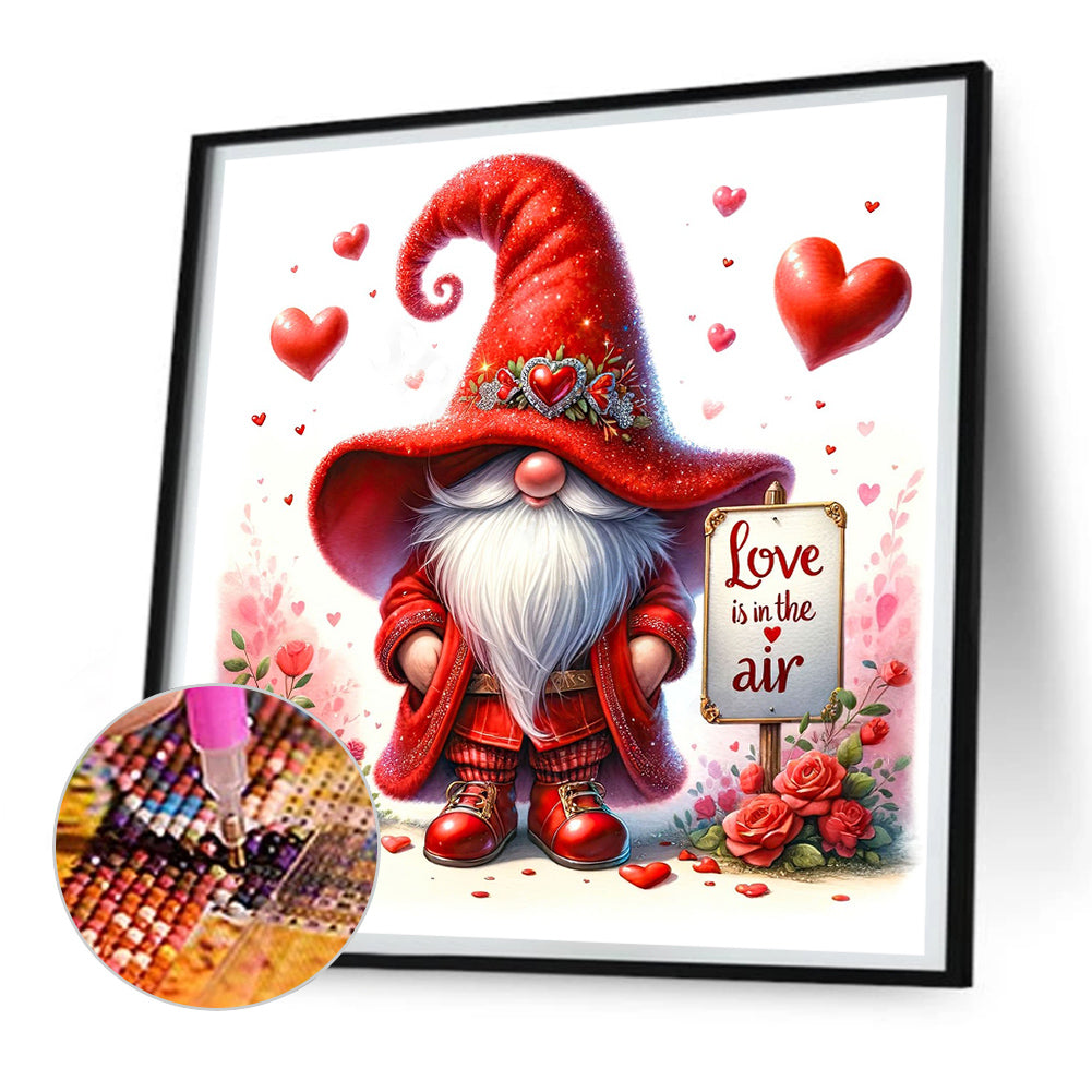 Valentine'S Day Goblin - Full Round Drill Diamond Painting 30*30CM