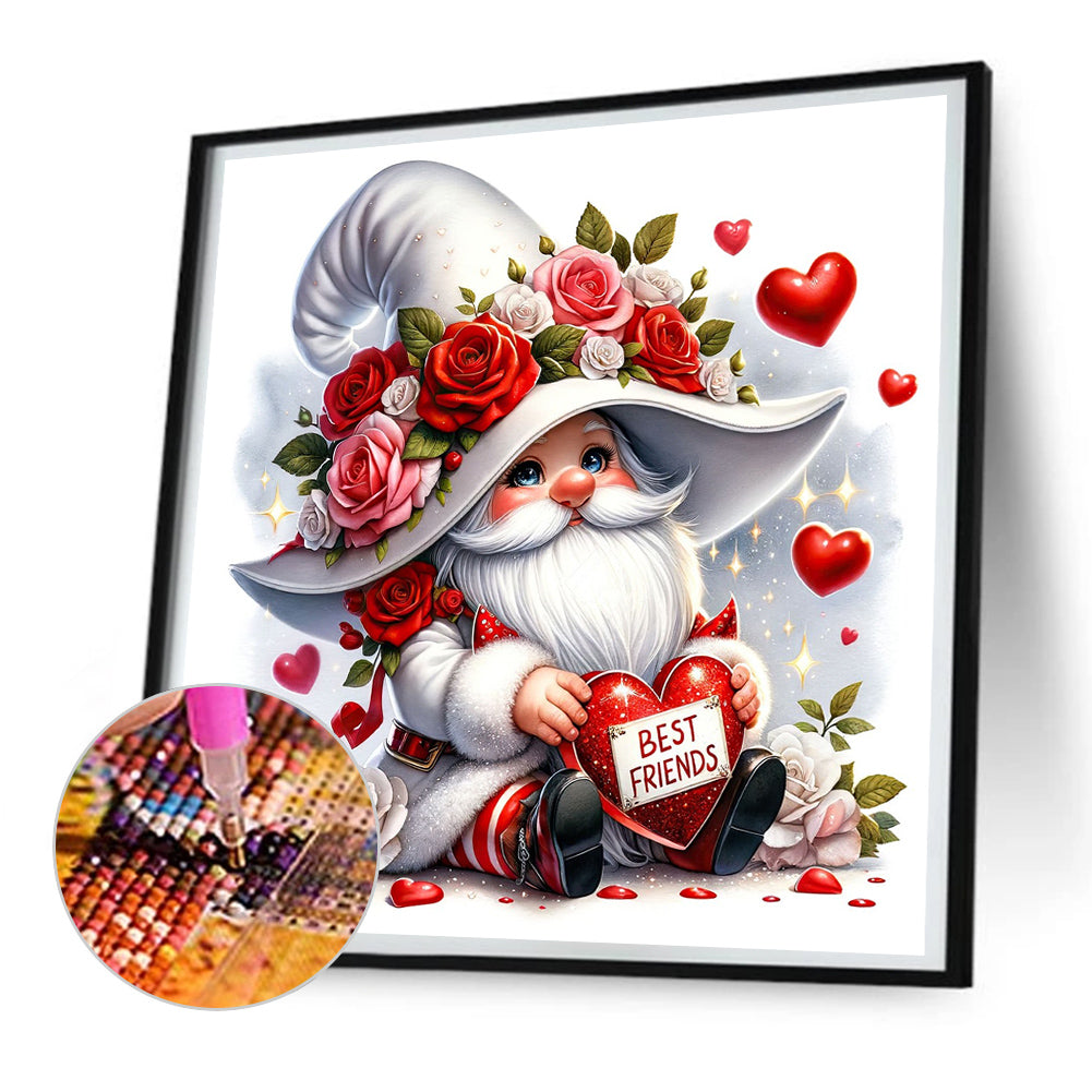 Valentine'S Day Goblin - Full Round Drill Diamond Painting 30*30CM