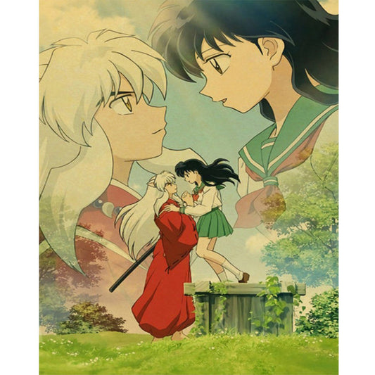 Inuyasha - Full Round Drill Diamond Painting 40*50CM