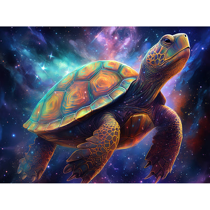 Mysterious Turtle - Full Round Drill Diamond Painting 40*30CM