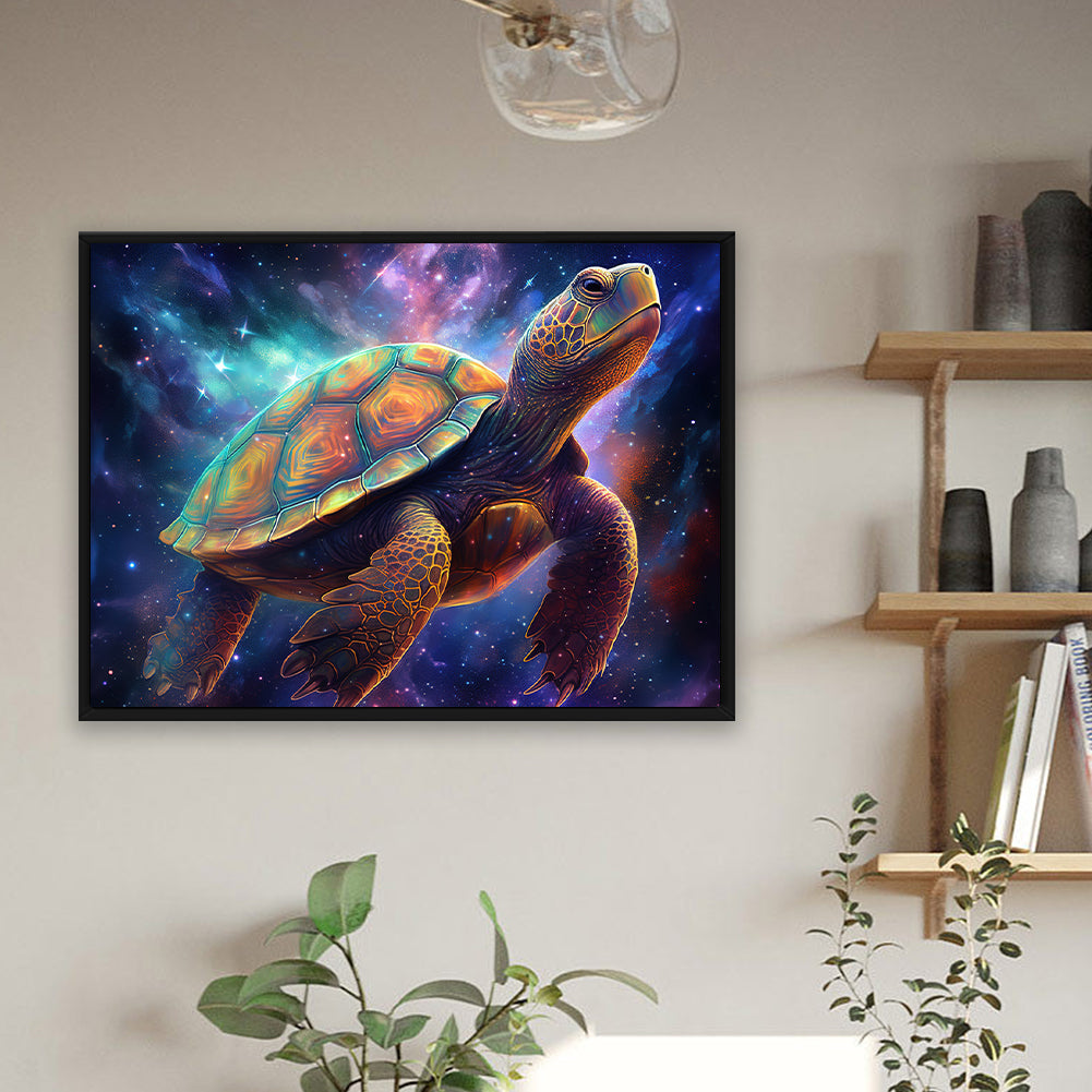 Mysterious Turtle - Full Round Drill Diamond Painting 40*30CM