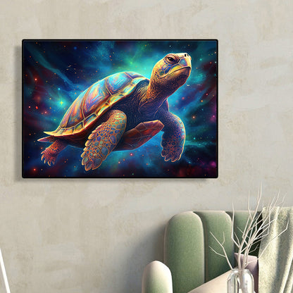 Mysterious Turtle - Full Round Drill Diamond Painting 40*30CM