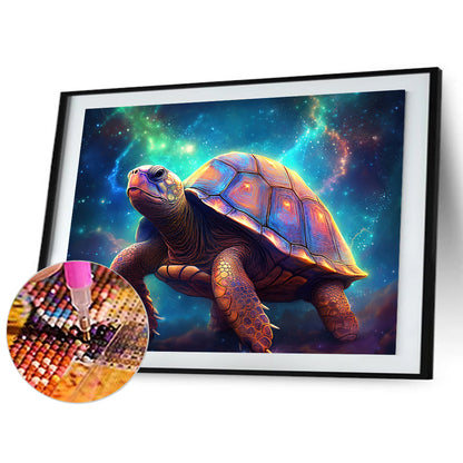 Mysterious Turtle - Full Round Drill Diamond Painting 40*30CM