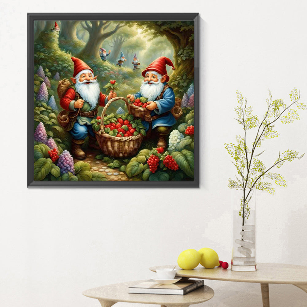 Goblins In The Forest - Full Round Drill Diamond Painting 30*30CM