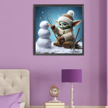 Yoda And The Yeti - Full Round Drill Diamond Painting 50*50CM