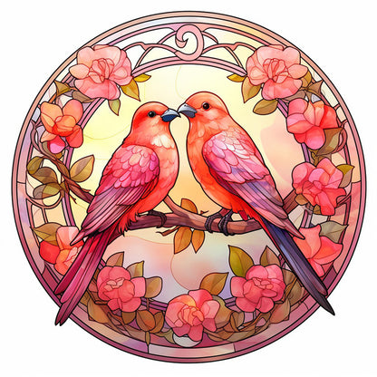 Love For Birds - Full Round Drill Diamond Painting 30*30CM