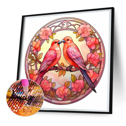 Love For Birds - Full Round Drill Diamond Painting 30*30CM