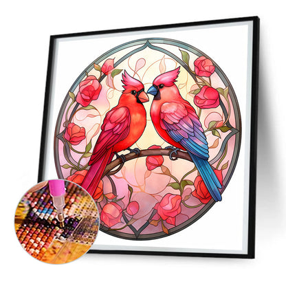 Love For Birds - Full Round Drill Diamond Painting 30*30CM