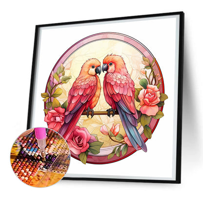 Love For Birds - Full Round Drill Diamond Painting 30*30CM