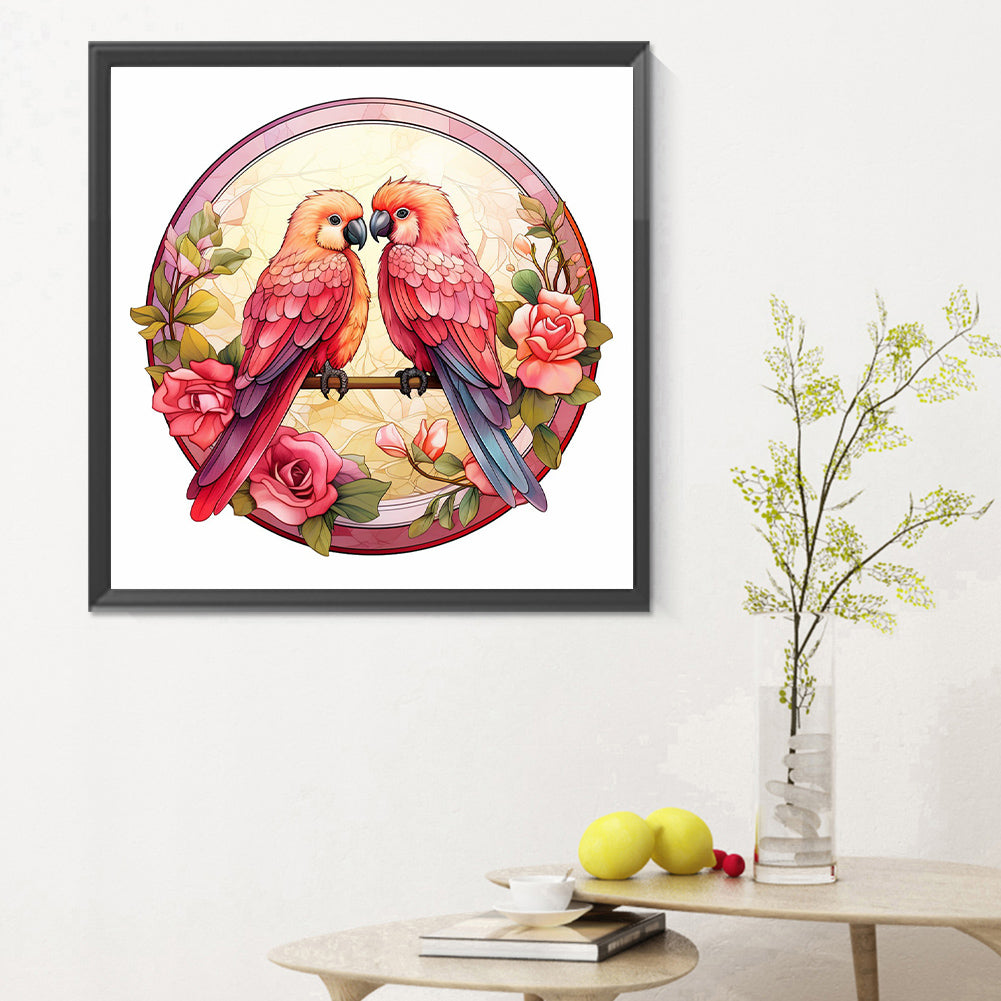 Love For Birds - Full Round Drill Diamond Painting 30*30CM