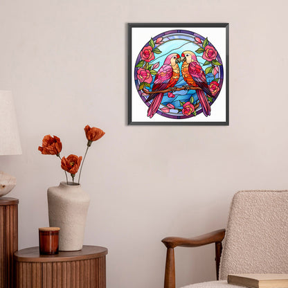 Love For Birds - Full Round Drill Diamond Painting 30*30CM