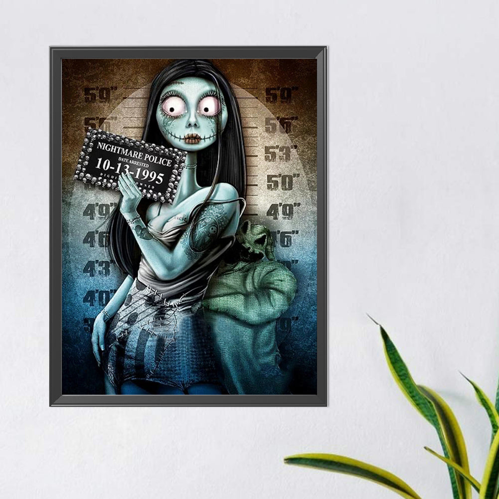Ghost Bride - Full Round Drill Diamond Painting 40*50CM