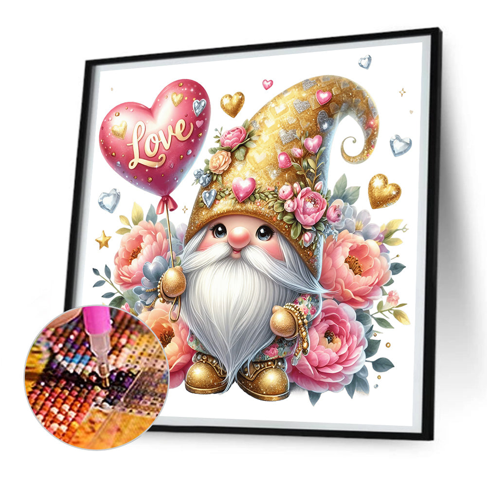 Valentine'S Day Goblin - Full Round Drill Diamond Painting 30*30CM