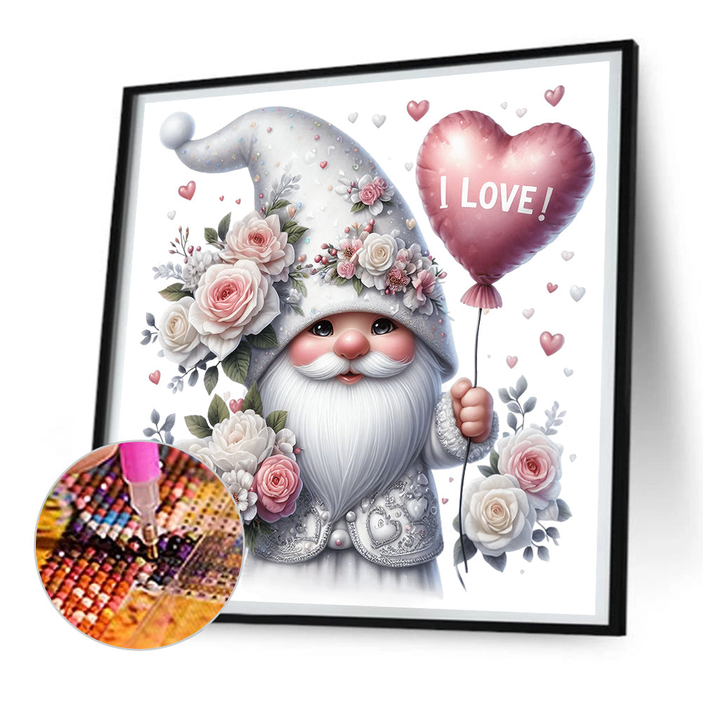 Valentine'S Day Goblin - Full Round Drill Diamond Painting 30*30CM