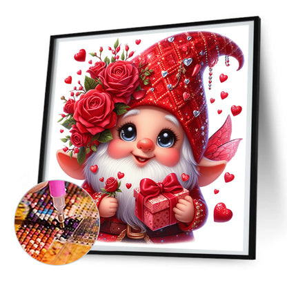 Valentine'S Day Goblin - Full Round Drill Diamond Painting 30*30CM