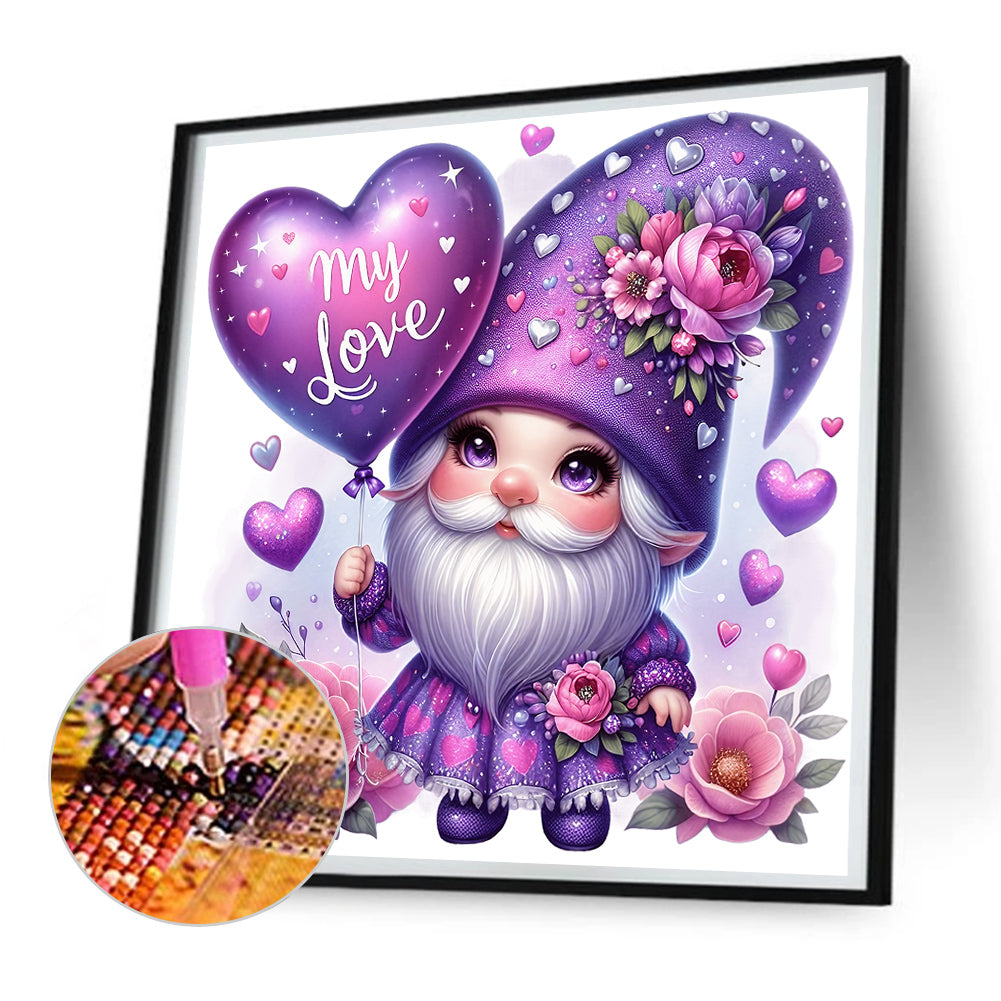 Valentine'S Day Goblin - Full Round Drill Diamond Painting 30*30CM