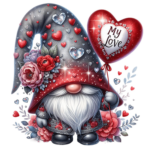 Valentine'S Day Goblin - Full Round Drill Diamond Painting 30*30CM