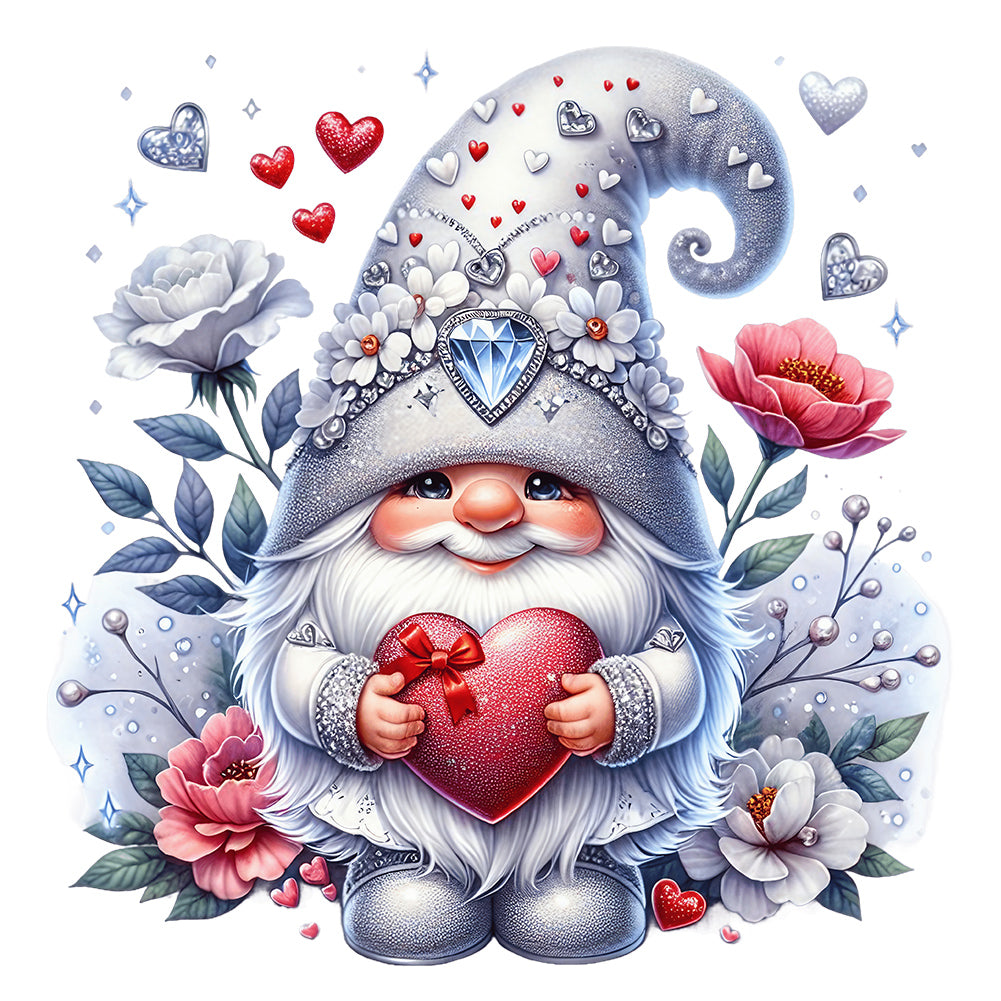 Valentine'S Day Goblin - Full Round Drill Diamond Painting 30*30CM