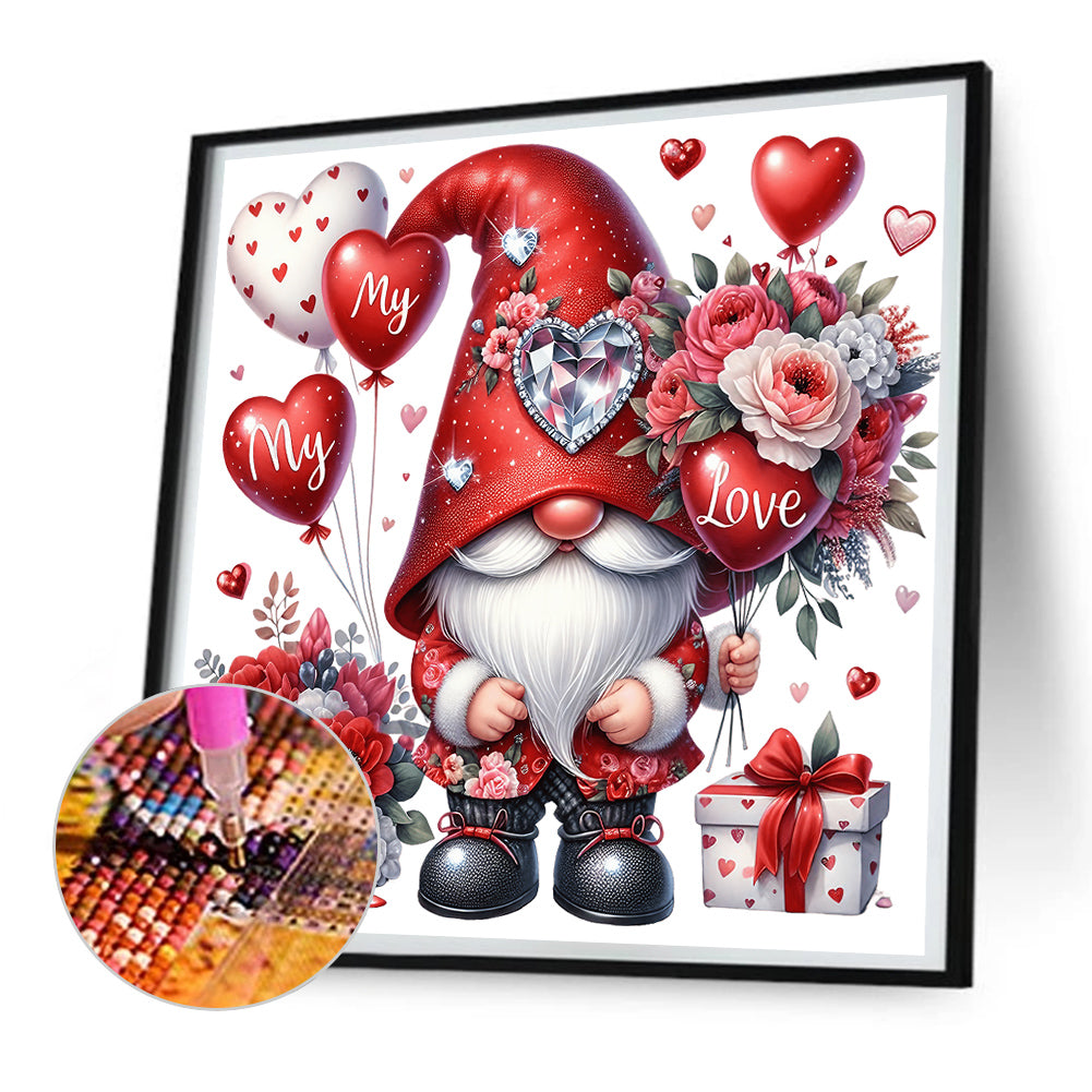 Valentine'S Day Goblin - Full Round Drill Diamond Painting 30*30CM