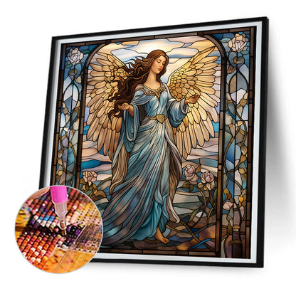 Goddess Glass Painting - Full Round Drill Diamond Painting 30*30CM