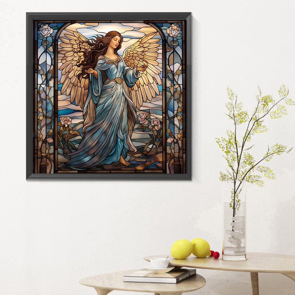 Goddess Glass Painting - Full Round Drill Diamond Painting 30*30CM