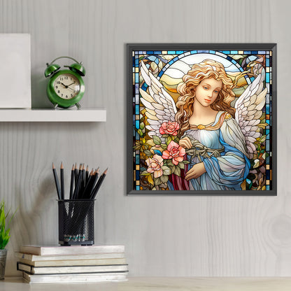 Goddess Glass Painting - Full Round Drill Diamond Painting 30*30CM