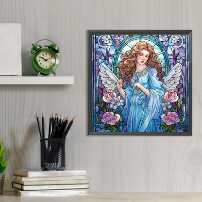 Goddess Glass Painting - Full Round Drill Diamond Painting 30*30CM