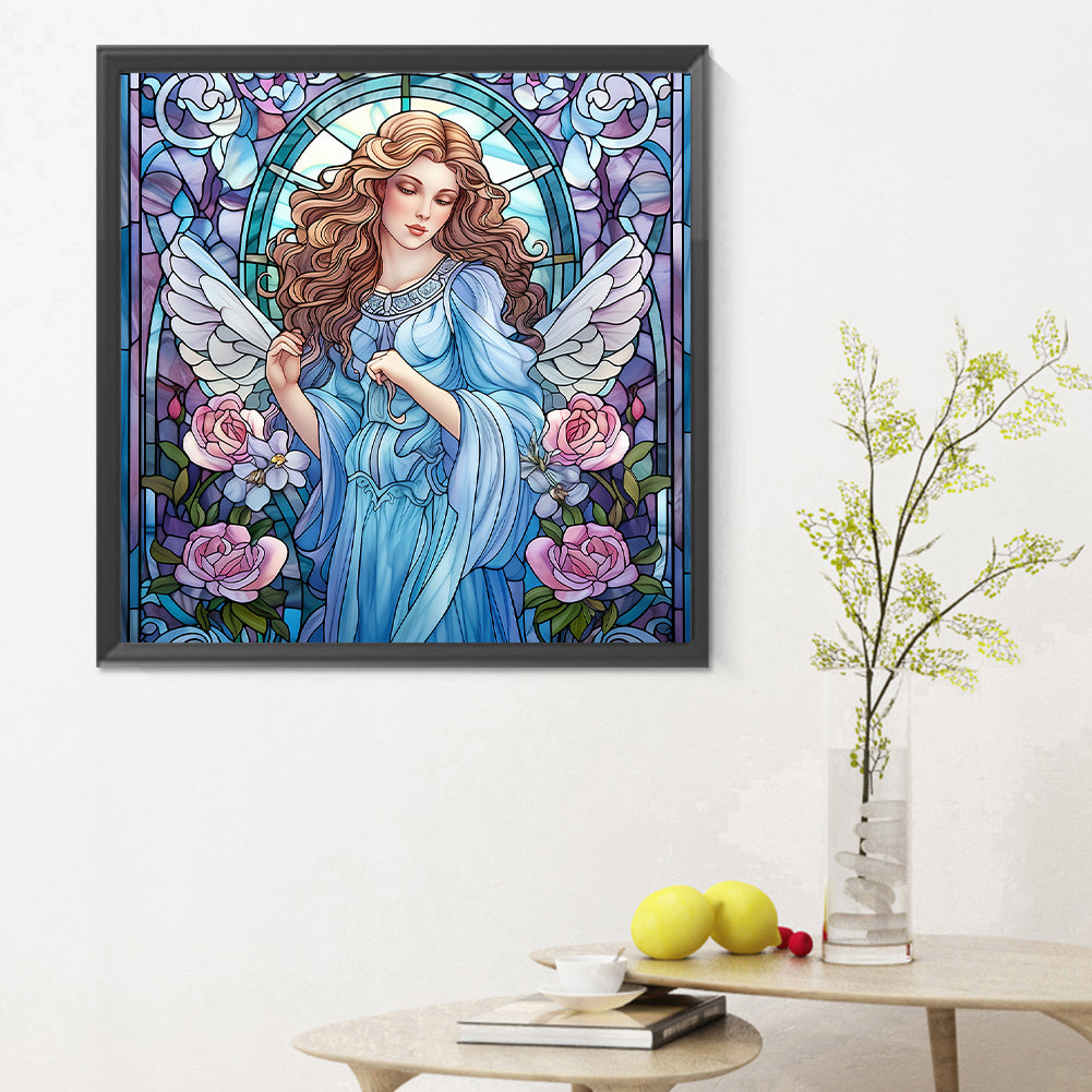 Goddess Glass Painting - Full Round Drill Diamond Painting 30*30CM