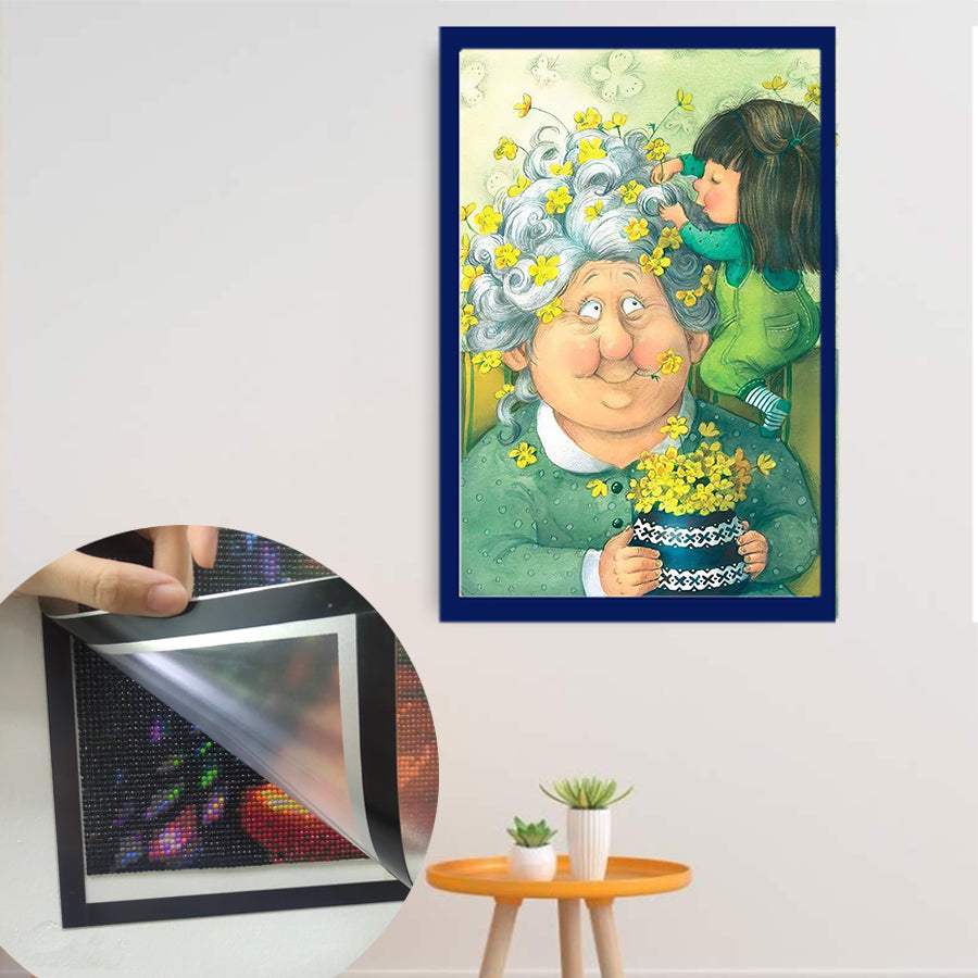 DIY 30*40CM Diamond Painting Magnetic Self-Adhesive Frame