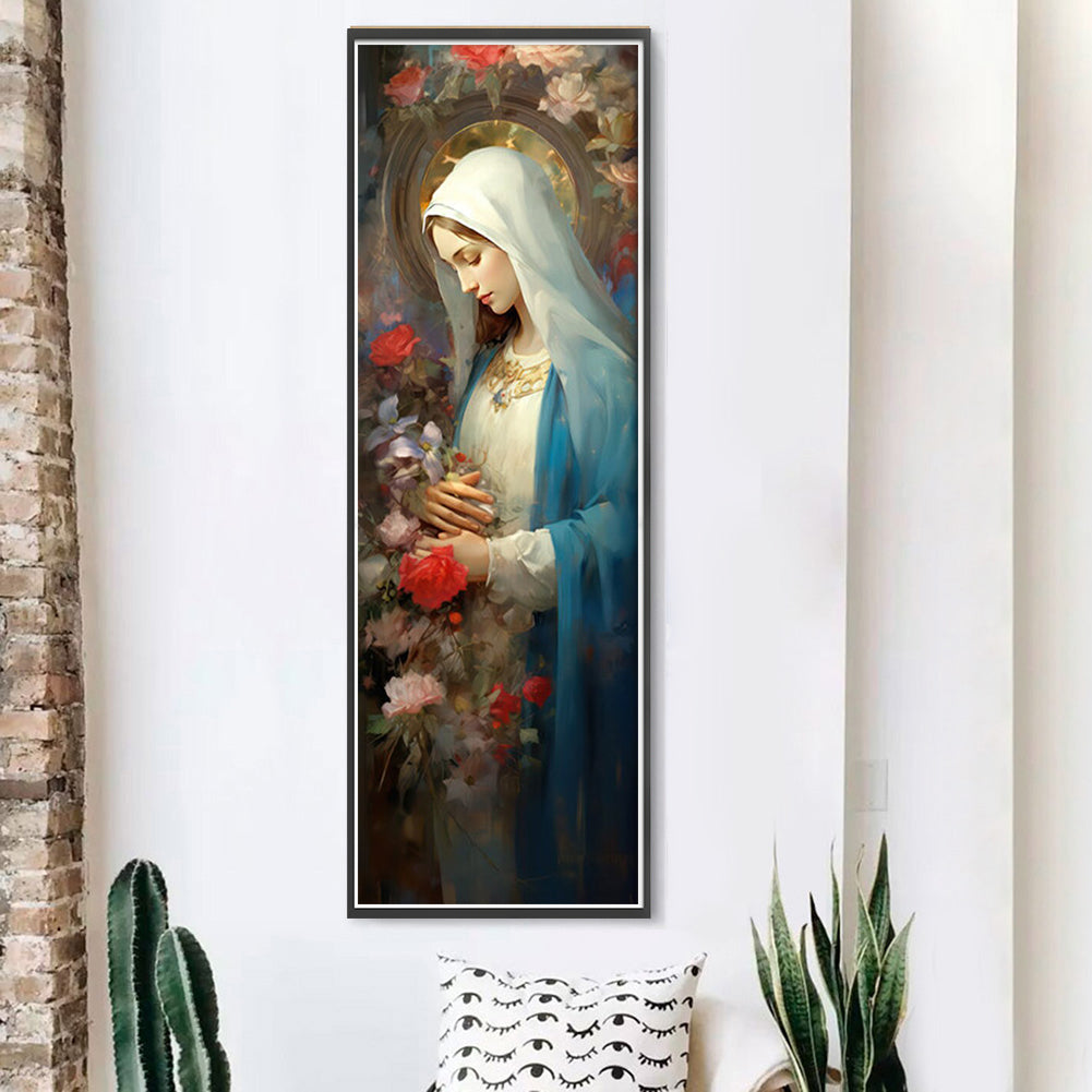 Our Lady - 11CT Stamped Cross Stitch 30*90CM