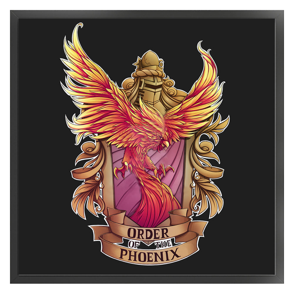 Harry Potter Order Of The Phoenix Logo - 11CT Stamped Cross Stitch 50*50CM