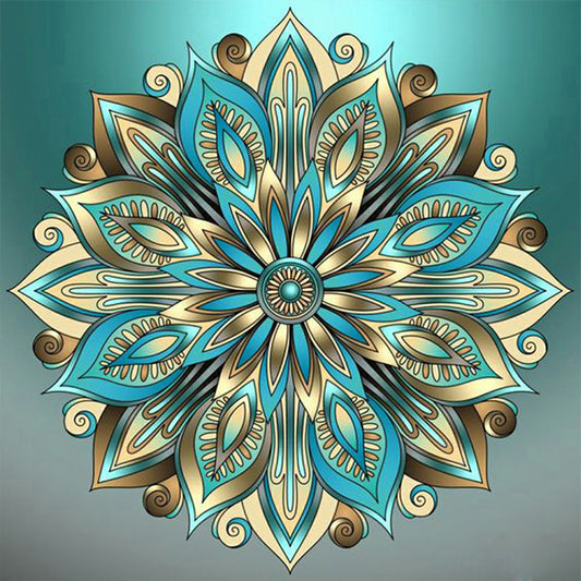 Mandala - Full Round Drill Diamond Painting 40*40CM
