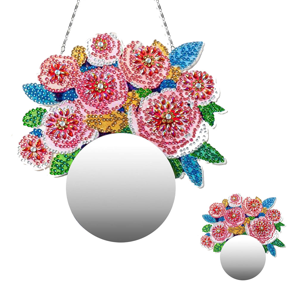 Special Shaped DIY Diamond Painting Mirror Vase Diamond Painting Makeup Mirror