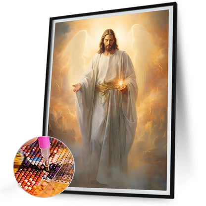 Jesus - Full Round Drill Diamond Painting 30*40CM