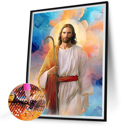 Jesus - Full Round Drill Diamond Painting 30*40CM